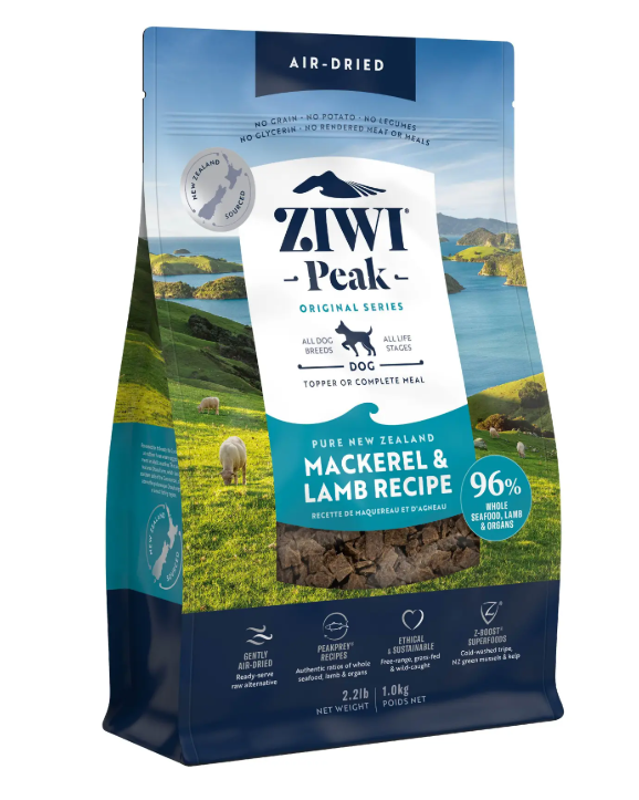 Ziwi Peak 風乾鯖魚與羊肉狗糧