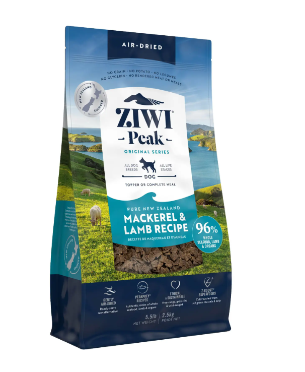 Ziwi Peak 風乾鯖魚與羊肉狗糧