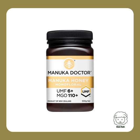 [現貨] Manuka Doctor 麥蘆卡蜂蜜 UMF 6+ 500g 紐西蘭製造