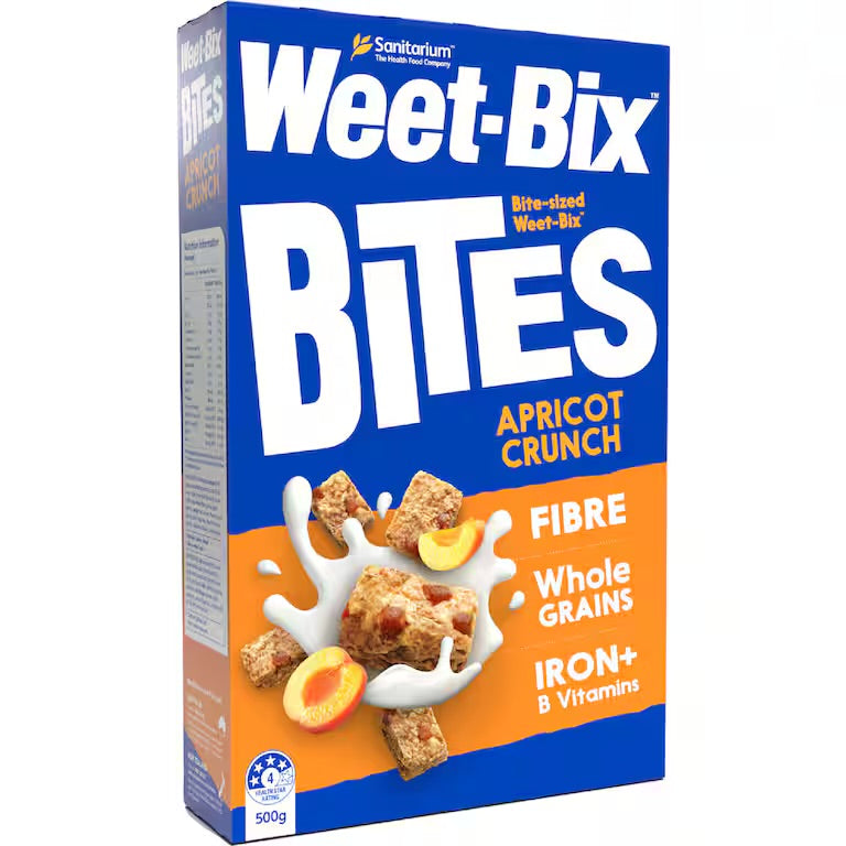 Weet-Bix Bites全穀物早餐穀片多款口味 高纖維 紐西蘭製造 500g–510g