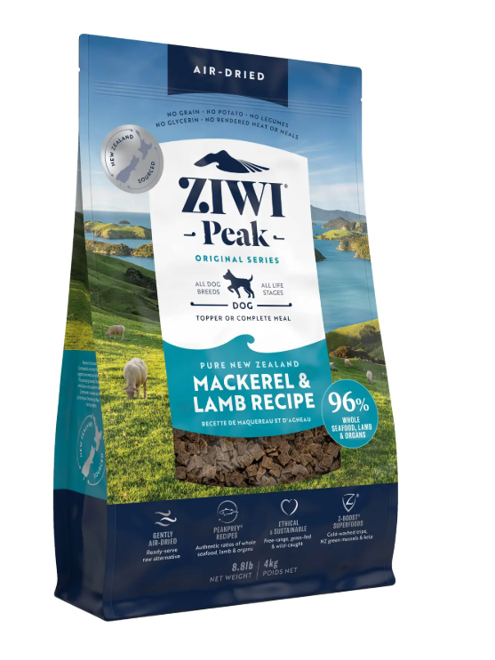 Ziwi Peak 風乾鯖魚與羊肉狗糧