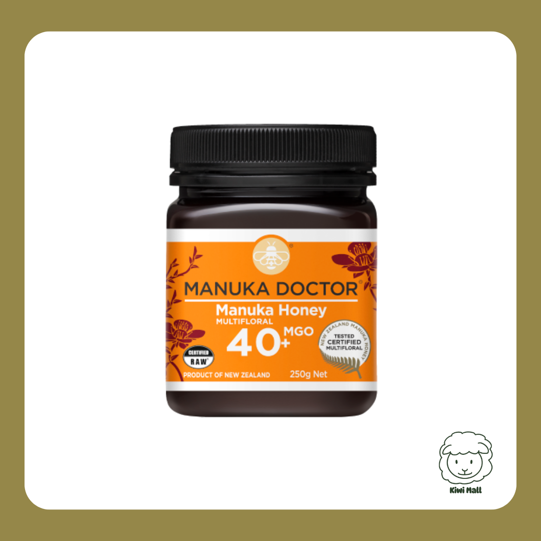 [現貨] Manuka Doctor 麥蘆卡蜂蜜 MGO40+ 250g 紐西蘭製造