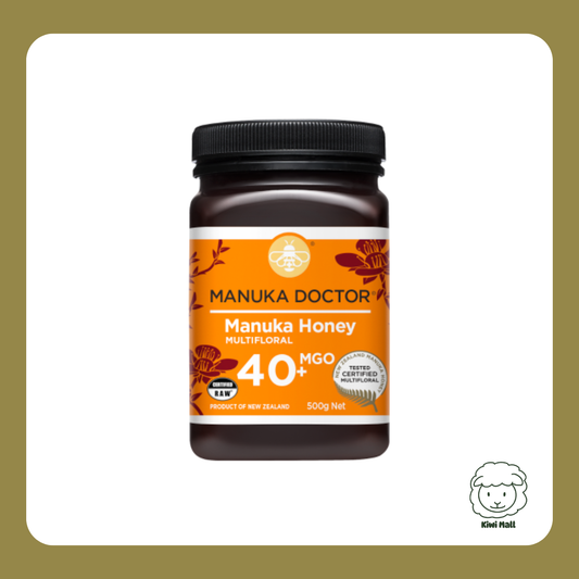 [現貨] Manuka Doctor 麥蘆卡蜂蜜 MGO 40+ 500g 紐西蘭製造