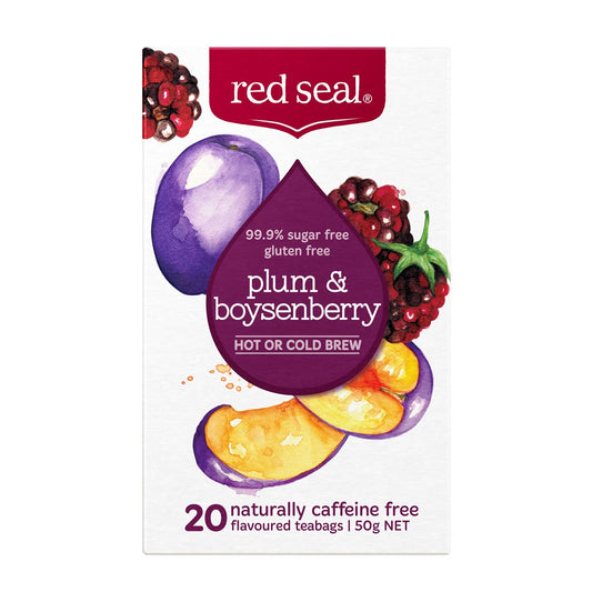 Red Seal 李子波森莓水果茶（20包裝）