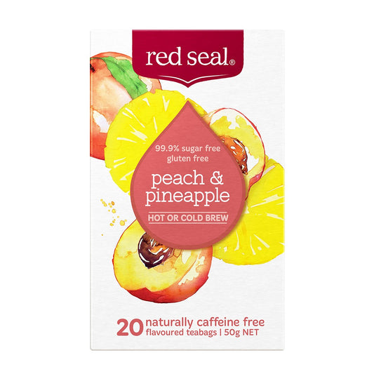 Red Seal 桃&菠蘿水果茶（20包裝）