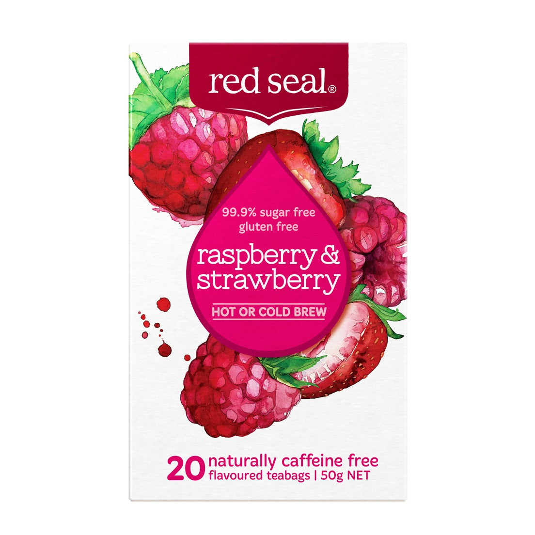 Red Seal 紅莓士多啤梨茶（20包裝）