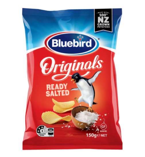 Bluebird Originals 鹽味薯片 150g