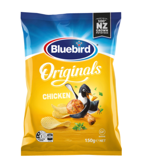 Bluebirds Originals 雞肉味薯片 150g