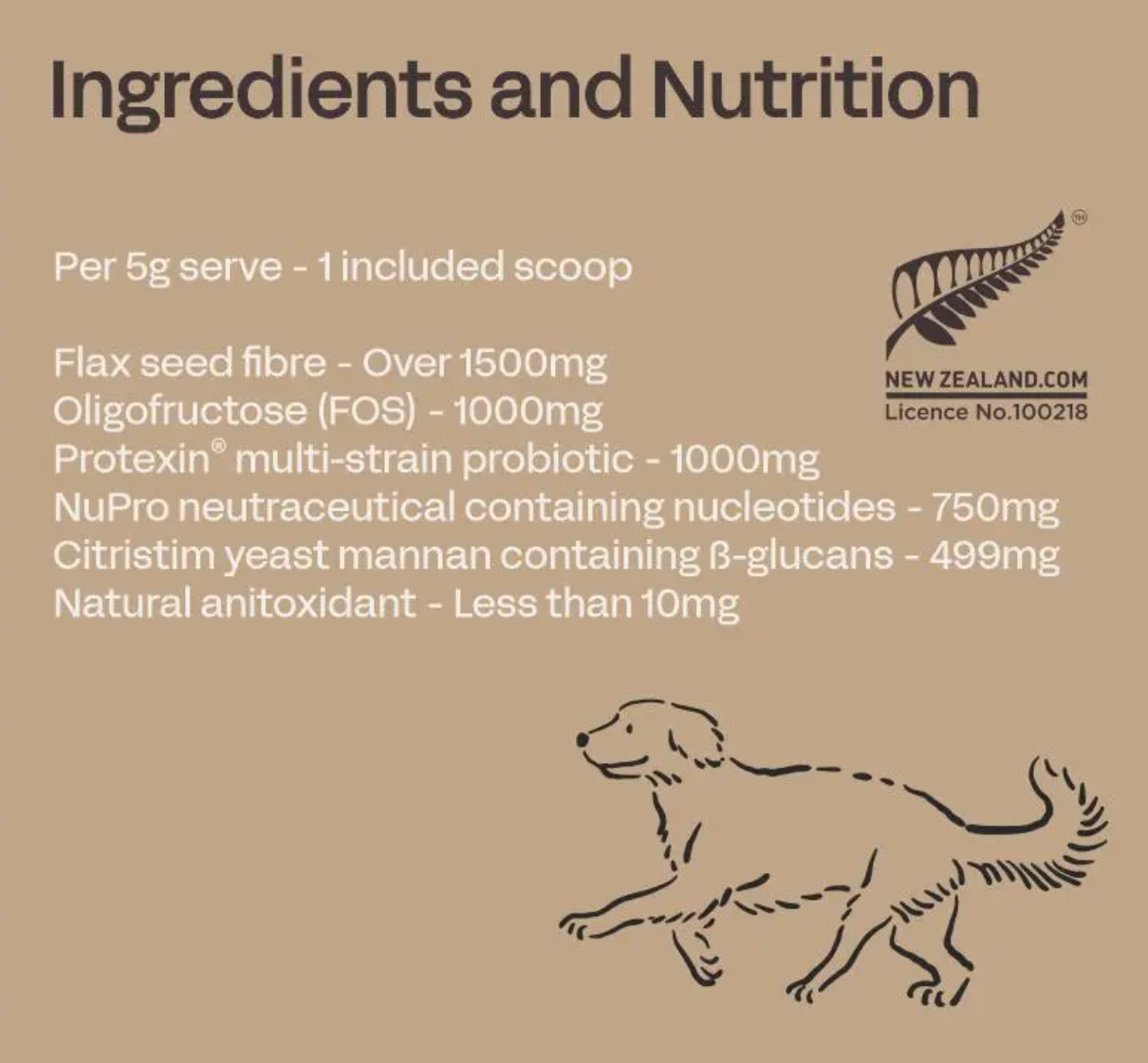 Fourflax 狗狗益生菌補充品