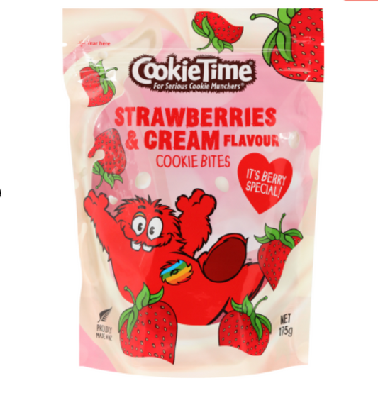 Cookie Time 士多啤梨奶油曲奇 175g